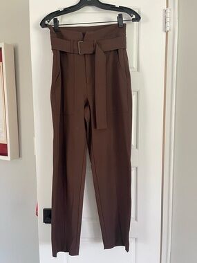 Banana republic high waisted belted pant
